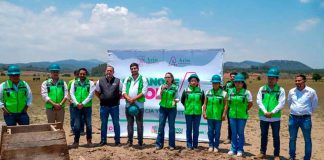 Encabeza Yohana Mendoza arranque de la construcción de línea de conducción de agua para llegar a todos los hogares en ario