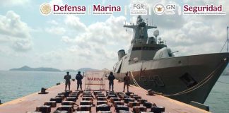 #VIDEO | En una operación marítima se aseguraron alrededor de 1.3 toneladas de presunta cocaína en aguas de guerrero
