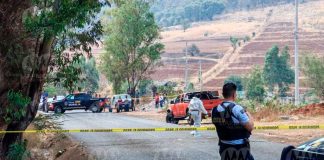 Balean a ocupante de camioneta en Jesús del Monte Morelia
