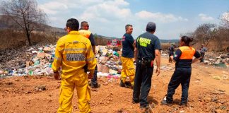 #VIDEO | Ayuntamiento de Morelos actúa con prontitud ante nuevo incendio en basurero municipal y se logra erradicar el fuego