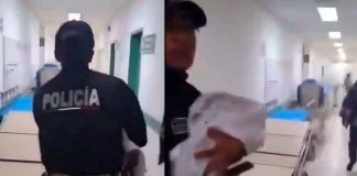 #VIDEO | Policía rescata a recién nacida que fue abandonada en una bolsa en las calles del Edomex