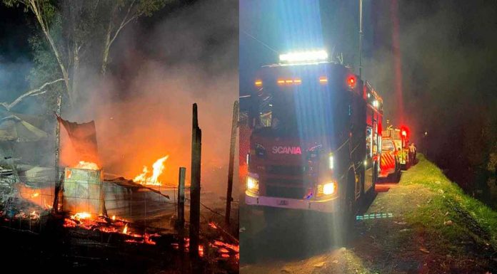 Se registra incendio de casa de madera y láminas en la colonia moreliana Libertad