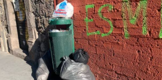 Sin reponer el 15 por ciento de botes de basura dañados en el centro de Morelia