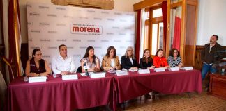 Giulianna Bugarini respalda, junto a diputados de Morena, políticas educativas de Sheinbaum por su impacto histórico