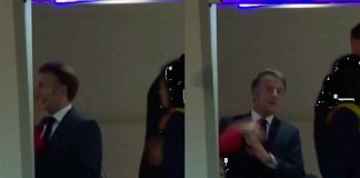 #VIDEO #Viral | Manotazo presidencial: un gesto de Brigitte Macron a su esposo desata controversia global