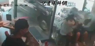 #Video | Camioneta irrumpió en restaurante dejando más de 13 heridos