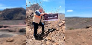 Proam clausura actividades en banco de materiales pétreos en San Bernabé