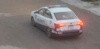 #DenunciaCiudadana | Captan a “polis” de corporación desconocida utilizando domicilio ajeno en Campestre El Vergel, Morelia
