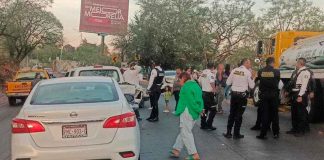 #VIDEO | Se registra carambola vehicular en el anillo periférico, al norte de Morelia