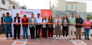 Inauguran obra de infraestructura en la Tenencia de Irapeo