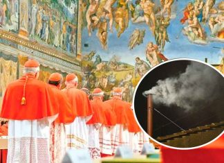 #VIDEO Viral | El Vaticano entra en cuenta regresiva, instalan chimenea que anunciará al nuevo Papa #Internacional