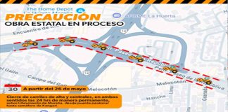 A partir de mañana cierre temporal de carriles sobre libramiento de Morelia