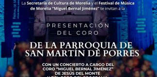 SeCultura y el Festival de Música de Morelia presentarán el Coro Infantil de la colonia Industrial