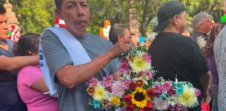 #Imágenes | Trabajadores de la construcción conmemoran el día de la Santa Cruz