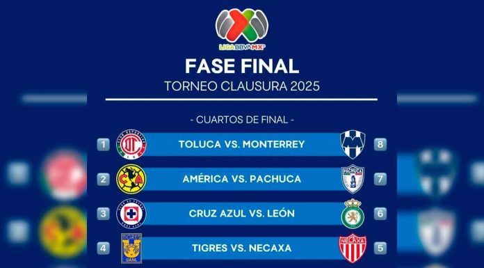 Fechas y horarios confirmados para los Cuartos de Final del Clausura 2025 de la Liga MX