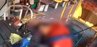 Chofer golpeado con un termo en la cabeza está estable, pero aún no está fuera de peligro