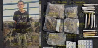 Detiene Policía Morelia a persona en posesión de narcóticos en Plaza San José