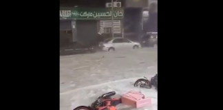 #VIDEO | Cambio climático provoca inusual tormenta de granizo en Egipto