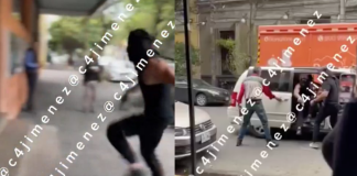#VIDEO | Simulan secuestro en CDMX para promocionar obra y desatan el pánico