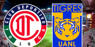 Semifinal de vuelta Toluca vs Tigres ¿en dónde y a qué hora lo puedes ver?