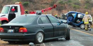 Identifican a la madre e hijo que murieron tras choque entre 2 autos sobre la Morelia-Quiroga