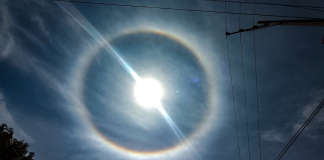 #VIDEO | Halo solar sorprende a la CDMX