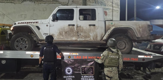 SSP y Defensa aseguran 6 vehículos en Apatzingán