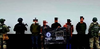 Capturan a “El Cholo”, “Choche”, “El Coyi”, “Chololosqui” y “El Monis, presuntos gatilleros del CJNG