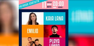 Playa Limbo, Emilio Osorio y Kaia Lana, este domingo en el Festival Michoacán de Origen
