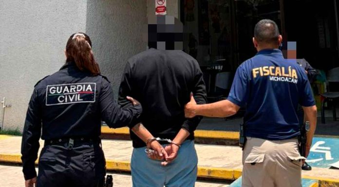 SSP detiene a presunto responsable del delito de violación en Morelia