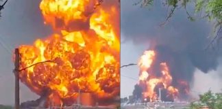 #VIDEO | Explosión en planta de diésel en Cadereyta provoca incendio masivo y movilización de emergencia