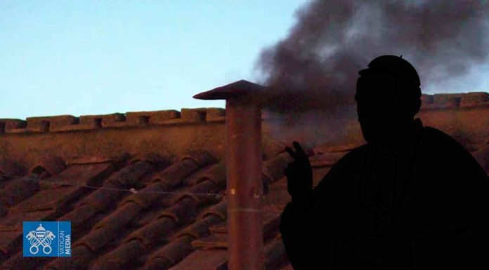 #VIDEO | Fumata negra en la primer ronda de elección en el Cónclave #Internacional