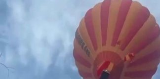 #VIDEO | Así fue la caída del globo aerostático en Teotihuacán