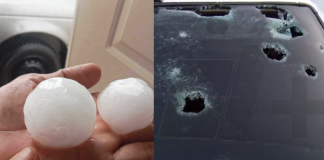 #VIDEO | ¡Se cayó el cielo! Lluvia y granizo gigante sorprenden esta tarde en Nuevo Léon