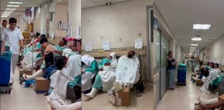 #DenunciaCiudadana || Denuncian malas condiciones en el IMSS T1 de Mérida, Yucatán: pacientes sin camas y hacinados