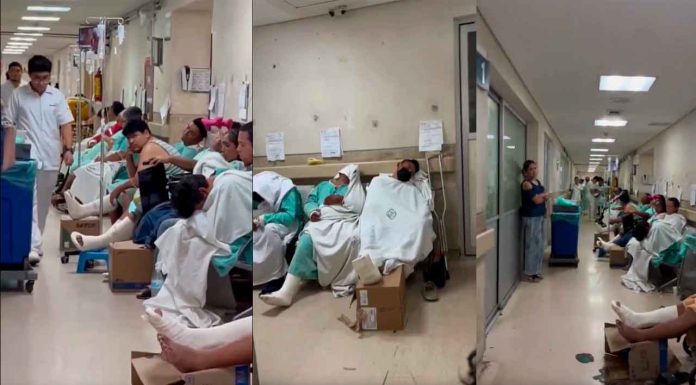 #DenunciaCiudadana || Denuncian malas condiciones en el IMSS T1 de Mérida, Yucatán: pacientes sin camas y hacinados