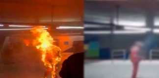 #Video | Horror en el metro de São Paulo: Hombre se prende fuego en estación São Bento