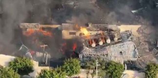 #VIDEO | Fuerte incendio en fábrica de aerosoles entra en fase de control; 15 heridos