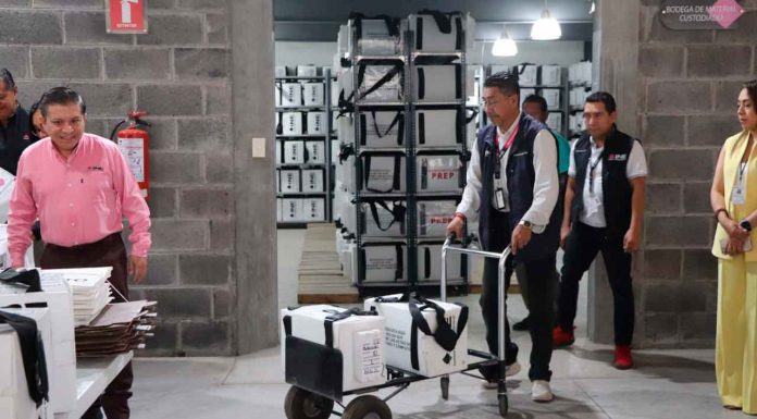 Comienza INE Michoacán con la distribución de paquetes electorales para elección de jueces y magistrados