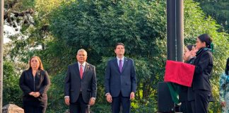 Con izamiento de bandera inician los festejos por el 484 aniversario de la fundación de Morelia