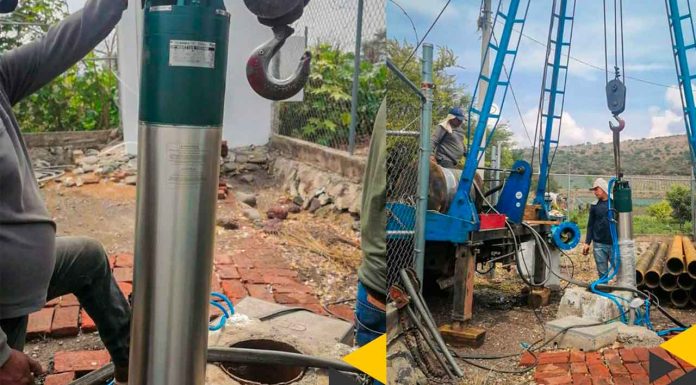 Restablecen el suministro de agua en la zona norte de Jiquilpan tras daños en el pozo Lobera 3 por tormenta eléctrica
