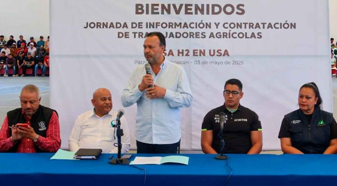 Impulsa Julio Arreola oportunidades laborales en el extranjero para habitantes de Pátzcuaro