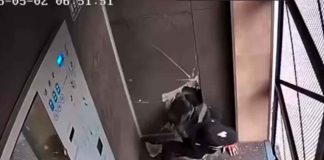 #VIDEO | Ladrones rompen pared de purificadora de agua en #Morelia para robar