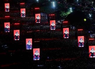 #VIDEO | Policía brasileña frustra atentado con bomba durante concierto de Lady Gaga, ante más de 2 millones de personas