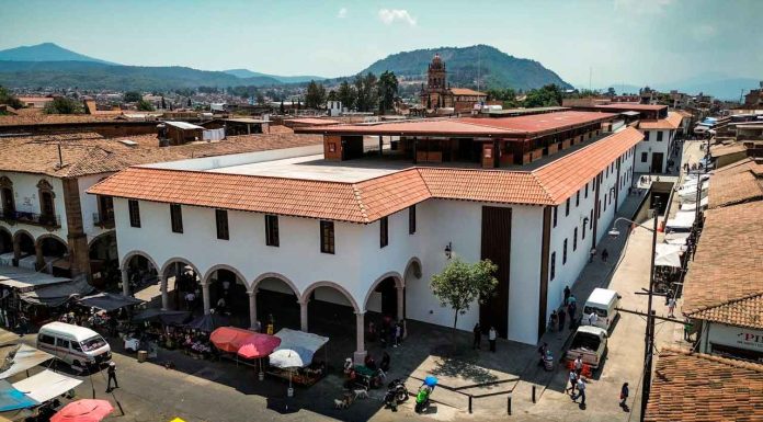 #VIDEO | Locatarios disfrutan del mercado de Pátzcuaro; un espacio digno y moderno
