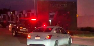 #VIDEO | Reportan movilización policíaca en el fraccionamiento Puerta Victoria de Morelia, al parecer por un vehículo con reporte de robo