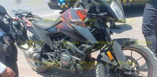 Policía Morelia asegura motocicleta con alteraciones y detiene a conductor por posible hecho delictivo
