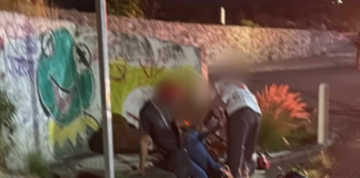 Derrapa motociclista en el Ramal Camelinas de Morelia