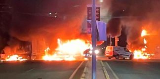 #VIDEO | Sinaloa en llamas, noche de caos con bloqueos, ataques y enfrentamientos en varios municipios