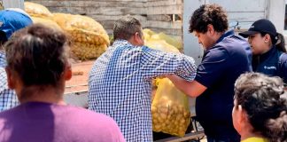 DIF Zamora entrega 2.5 toneladas de papas a familias vulnerables